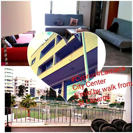 Cyprus Center Deluxe Flat ! Lägenhet Larnaca
